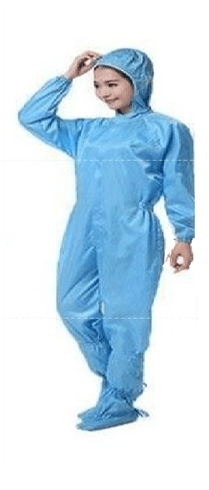 Mandarin Collar Suit with Attached Open-Face Hood & Knee-Length Booties - Main View