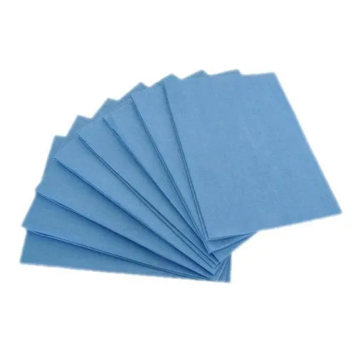 Lint Free Plain Wipes - Blue Lint Free Plain Wipes Blue Cleanroom Industrial Wiping Cloths