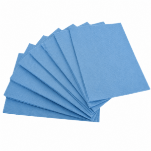 Lint Free Plain Wipes - Blue Lint Free Plain Wipes Blue